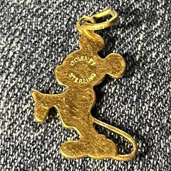 Sterling silver Mickey Mouse Charm Pendant - Picture 3 of 3